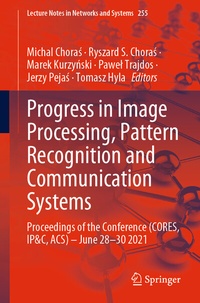 Enlarge image Cover: Progress in Image Processing, Pattern Recognition and Communication Systems - Springer