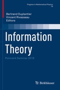Cover: Information Theory - Birkh&auml;user
