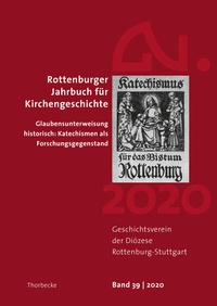 Abbildung von: Rottenburger Jahrbuch für Kirchengeschichte 39/2020 - Jan Thorbecke Verlag