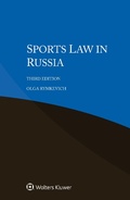 Cover: Sports Law in Russia - Kluwer Law International