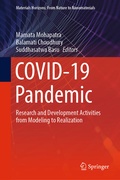 Cover: COVID-19 Pandemic - Springer