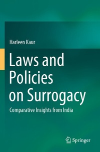 Abbildung von: Laws and Policies on Surrogacy - Springer
