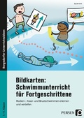 Cover: Bildkarten: Schwimmunterricht f&uuml;r Fortgeschrittene - Persen Verlag in der AAP Lehrerwelt GmbH