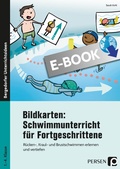 Cover: Bildkarten: Schwimmunterricht f&uuml;r Fortgeschrittene - Persen Verlag