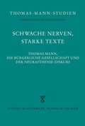 Cover: Schwache Nerven, starke Texte - Vittorio Klostermann Verlag