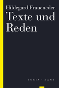 Cover: Texte und Reden - Verlag Turia + Kant