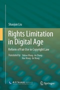 Cover: Rights Limitation in Digital Age - Springer