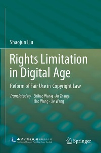 Enlarge image Cover: Rights Limitation in Digital Age - Springer