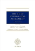 Cover: The UK-EU Withdrawal Agreement - Oxford University Press