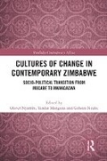 Cover: Cultures of Change in Contemporary Zimbabwe - Routledge