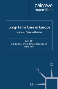 Abbildung von: Long-Term Care in Europe - Palgrave Macmillan
