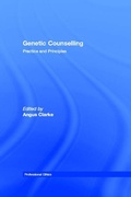 Cover: Genetic Counselling - Routledge