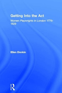 Enlarge image Cover: Getting Into the Act - Routledge