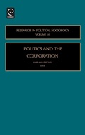 Cover: Politics and the Corporation - JAI Press Inc.