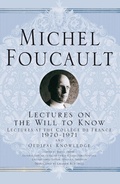 Cover: Lectures on the Will to Know - Palgrave Macmillan