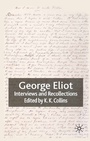 Cover: George Eliot - Palgrave Macmillan