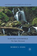 Cover: Sublime Coleridge - Palgrave MacMillan