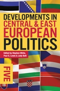 Cover: Developments in Central and East European Politics 5 - Red Globe Press