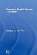 Cover: Women in English Society, 1500-1800 - Routledge