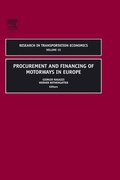 Cover: Procurement and Financing of Motorways in Europe - Elsevier