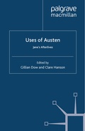 Cover: Uses of Austen - Palgrave Macmillan