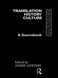 Cover: Translation/History/Culture - Routledge