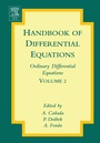 Cover: Handbook of Differential Equations: Ordinary Differential Equations - Elsevier