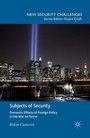 Cover: Subjects of Security - Palgrave Macmillan