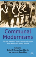 Cover: Communal Modernisms - Palgrave Macmillan