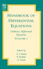 Cover: Handbook of Differential Equations: Ordinary Differential Equations: Volume 2 - North-Holland