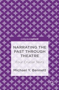 Cover: Narrating the Past through Theatre - Palgrave Pivot