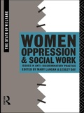 Cover: Women, Oppression and Social Work - Routledge