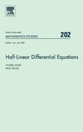 Cover: Half-Linear Differential Equations: Volume 202 - North-Holland