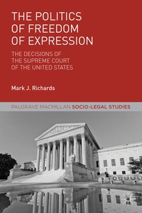 Enlarge image Cover: The Politics of Freedom of Expression - Palgrave Macmillan