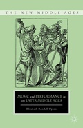 Cover: Music and Performance in the Later Middle Ages - Palgrave MacMillan