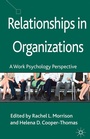 Cover: Relationships in Organizations - Palgrave Macmillan