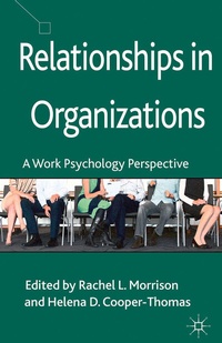 Abbildung von: Relationships in Organizations - Palgrave Macmillan