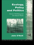 Cover: Ecology, Policy and Politics - Routledge