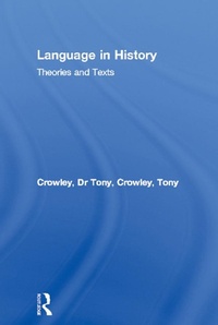 Enlarge image Cover: Language in History - Routledge