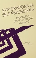 Cover: Progress in Self Psychology, V. 19 - Routledge
