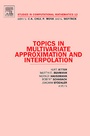 Cover: Topics in Multivariate Approximation and Interpolation: Volume 12 - Elsevier