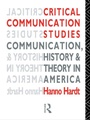 Cover: Critical Communication Studies - Routledge