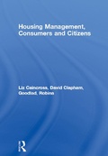 Cover: Housing Management, Consumers and Citizens - Routledge