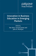 Cover: Innovation in Business Education in Emerging Markets - Palgrave Macmillan
