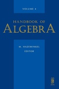 Cover: Handbook of Algebra: Volume 4 - North-Holland