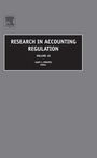 Cover: Research in Accounting Regulation - Elsevier