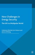 Cover: New Challenges in Energy Security - Palgrave Macmillan