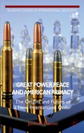 Cover: Great Power Peace and American Primacy - Palgrave Macmillan