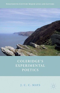 Enlarge image Cover: Coleridge's Experimental Poetics - Palgrave MacMillan