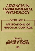 Cover: Advances in Environmental Psychology - Psychology Press Ltd